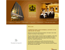 Tablet Screenshot of kk.kingparkhotel.com.my